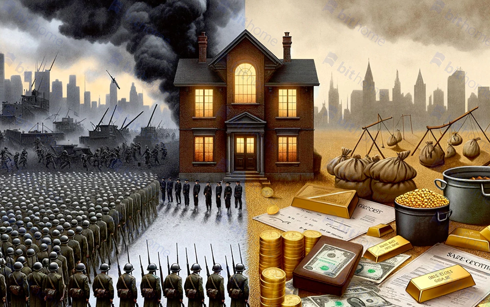 تاثیر جنگ بر قیمت مسکن در ایران