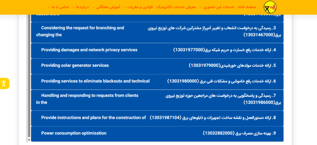 نحوه ثبت درخواست پنل خورشیدی در شرکت توزیع برق